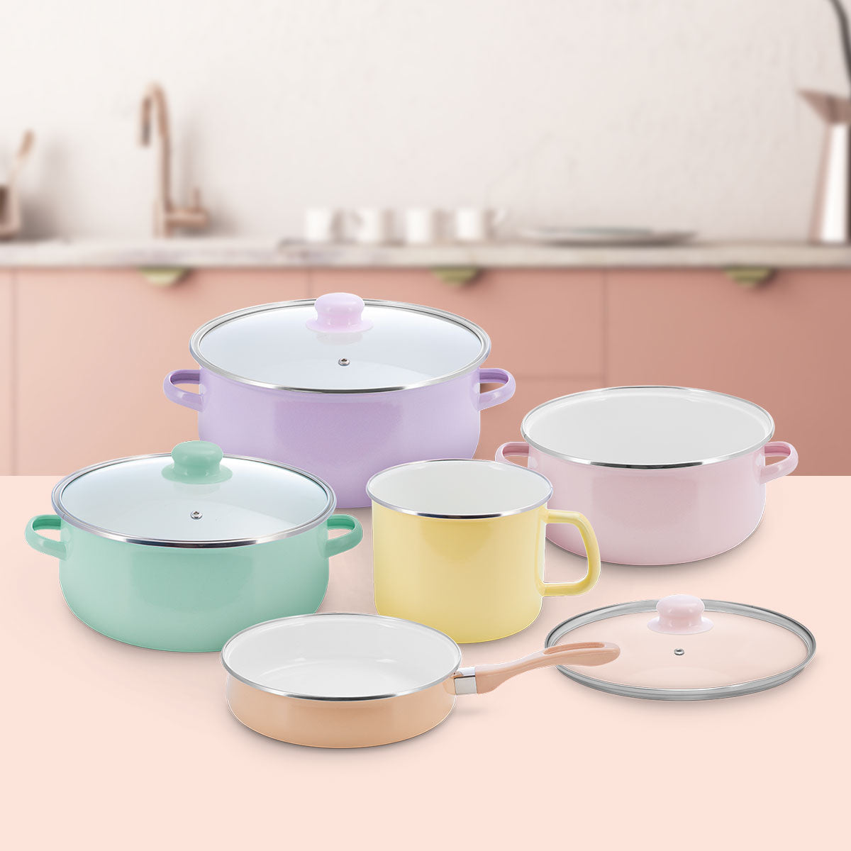 Batería de cocina Sofía Colors 20pz