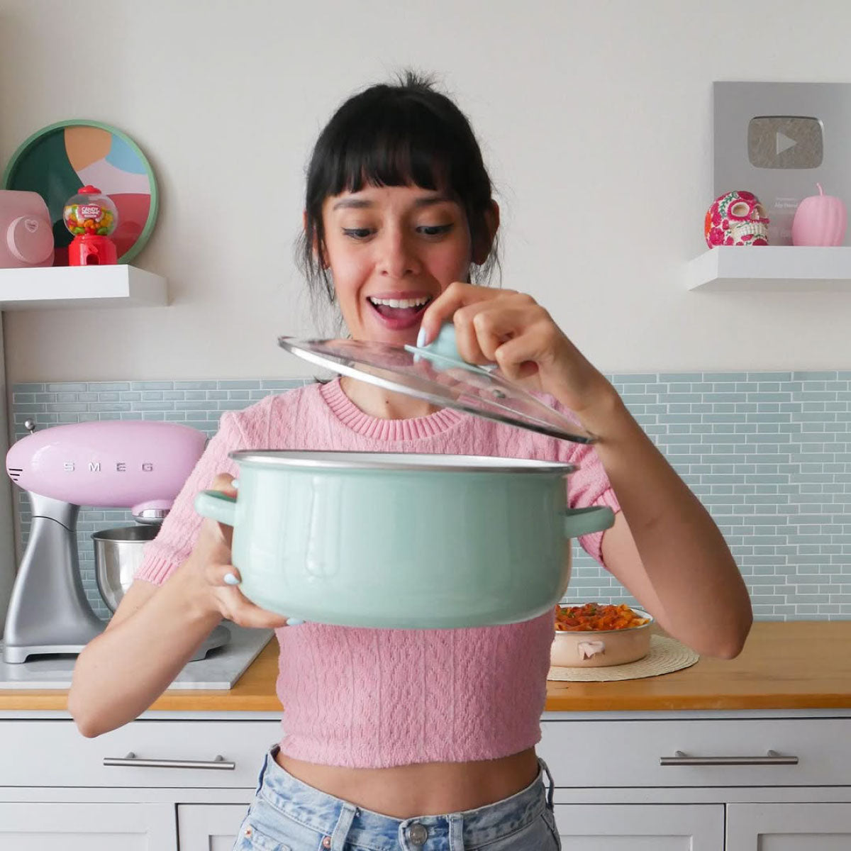 Batería de cocina Sofía Colors 20pz