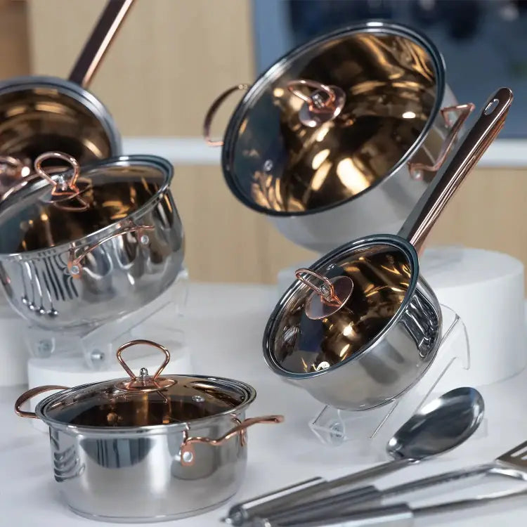 Batería de cocina Sofía Deluxe Gold 28pz