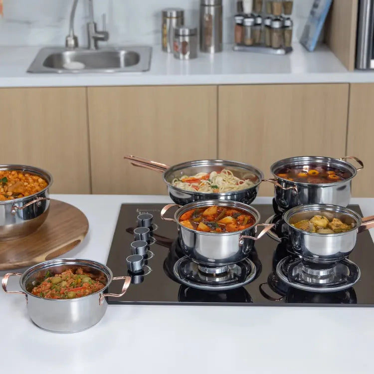 Batería de cocina Sofía Deluxe Gold 28pz