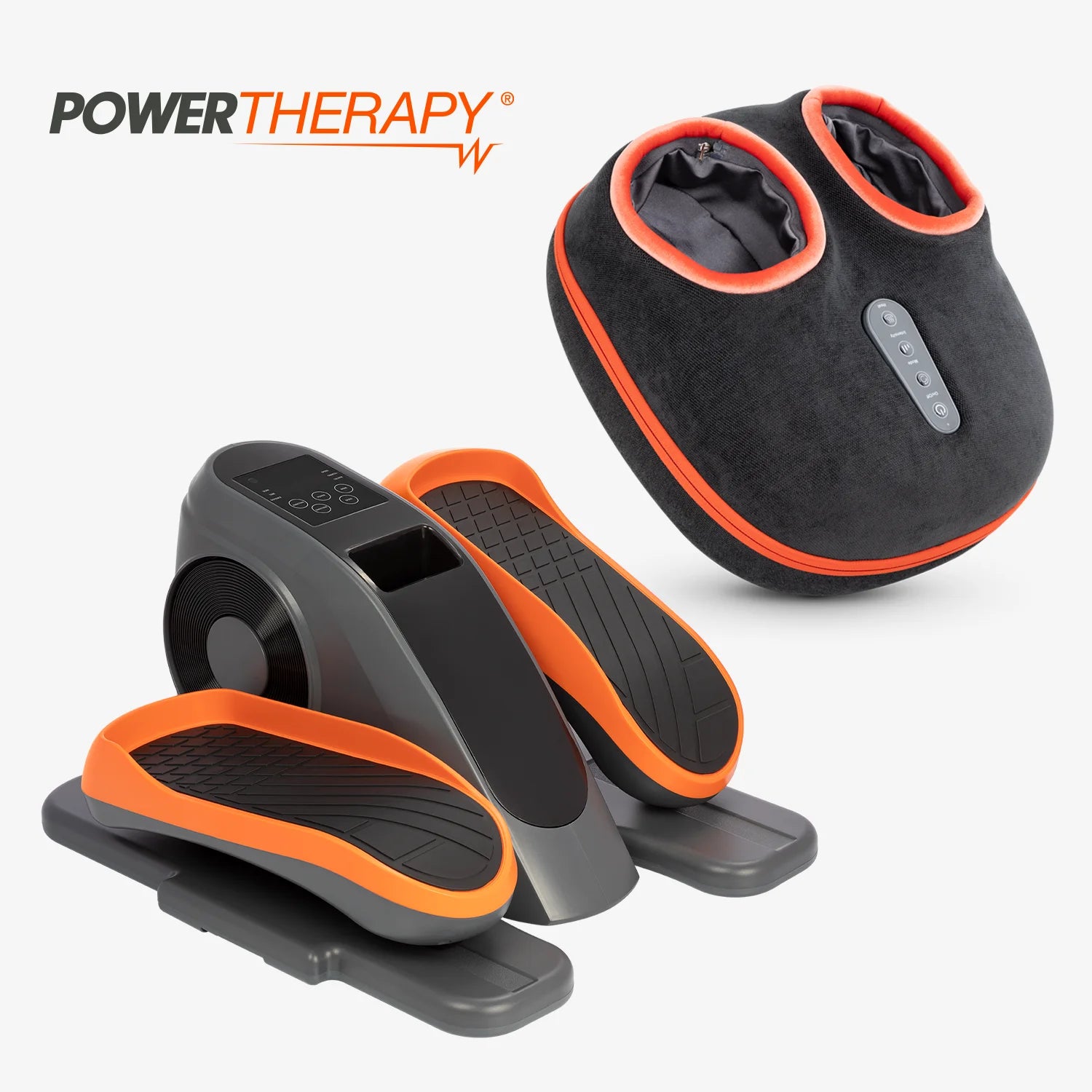 Mini elíptica Eliptic Trainer + Multi Masajeador Power Comfort | Mejora tu circulación y relajación