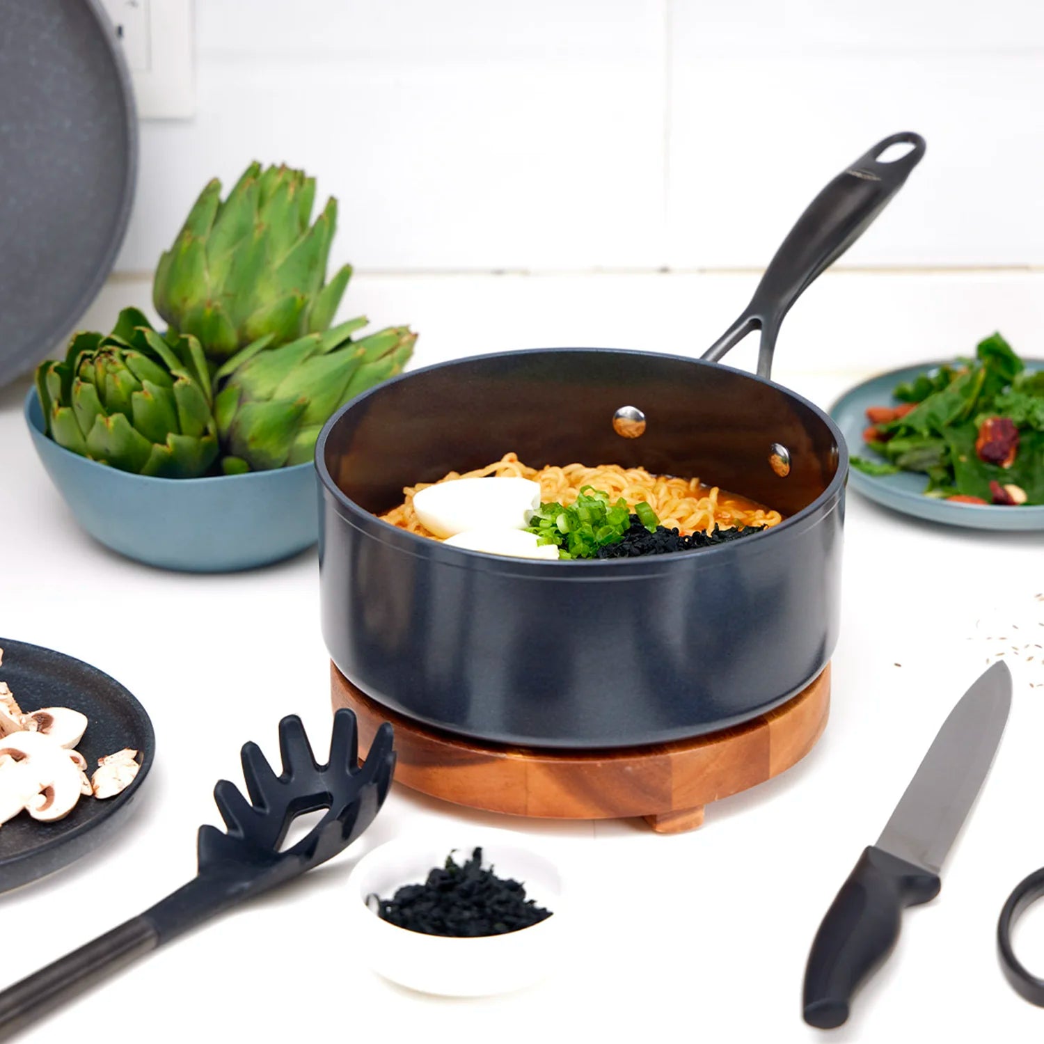 Batería de cocina Jade Black 20 piezas