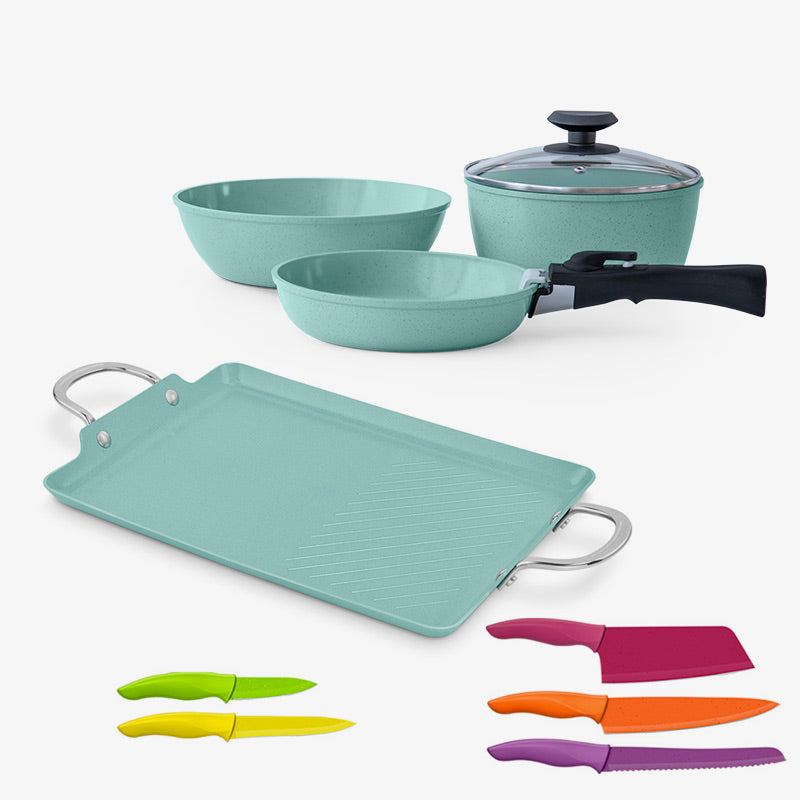 Paquete Jade Smart + Comal XL 36cm + Cuchillos