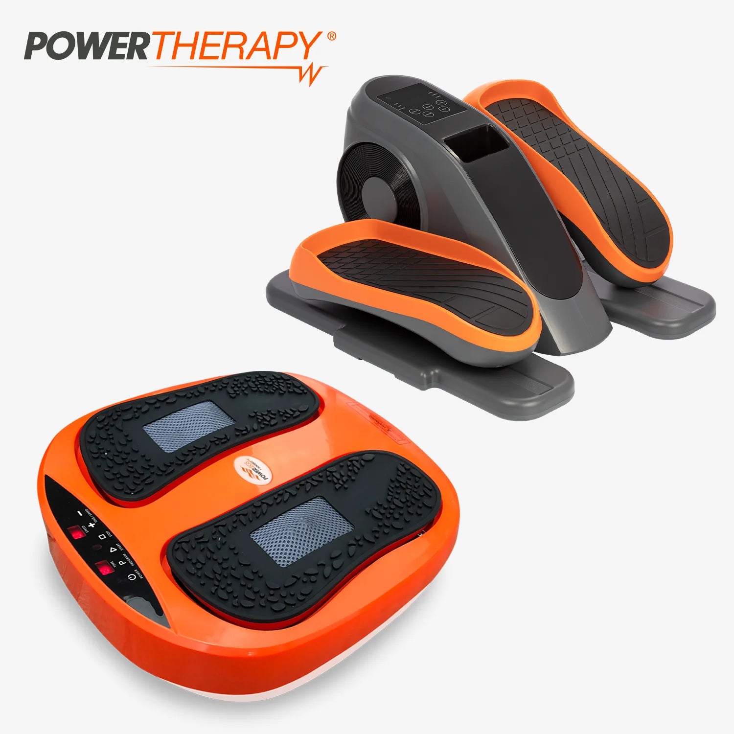 Masajeador Power Legs + Eliptic Trainer (Mini elíptica)