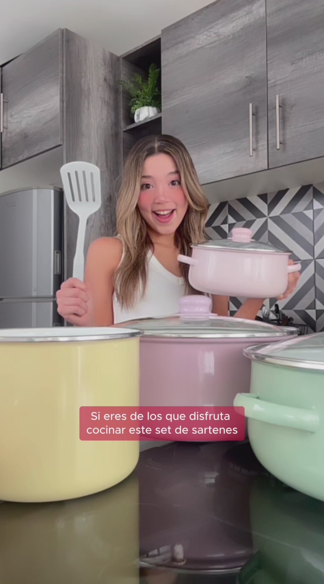 Batería de cocina Sofía Colors 20pz