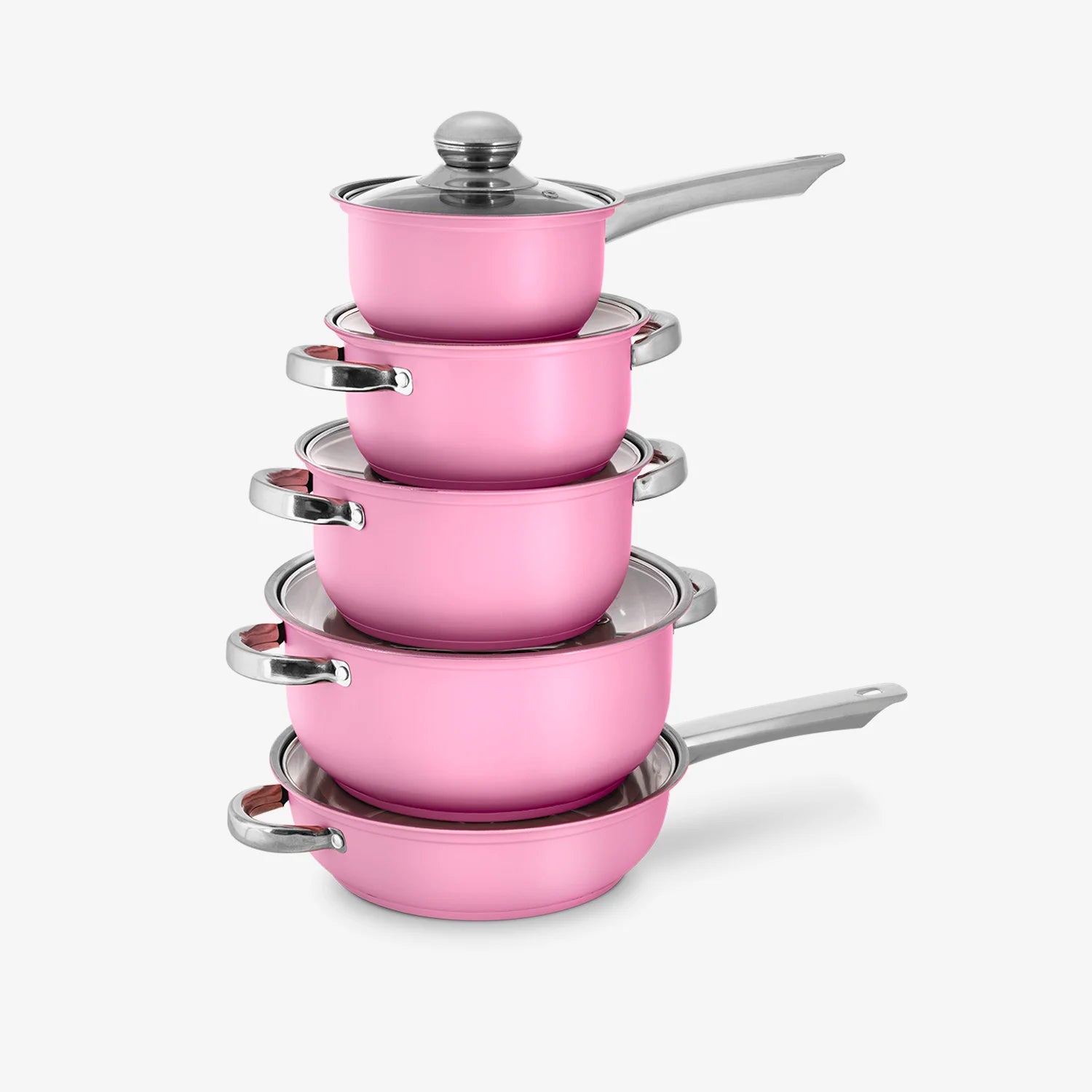Batería de Cocina Sofía Pink 22 Piezas