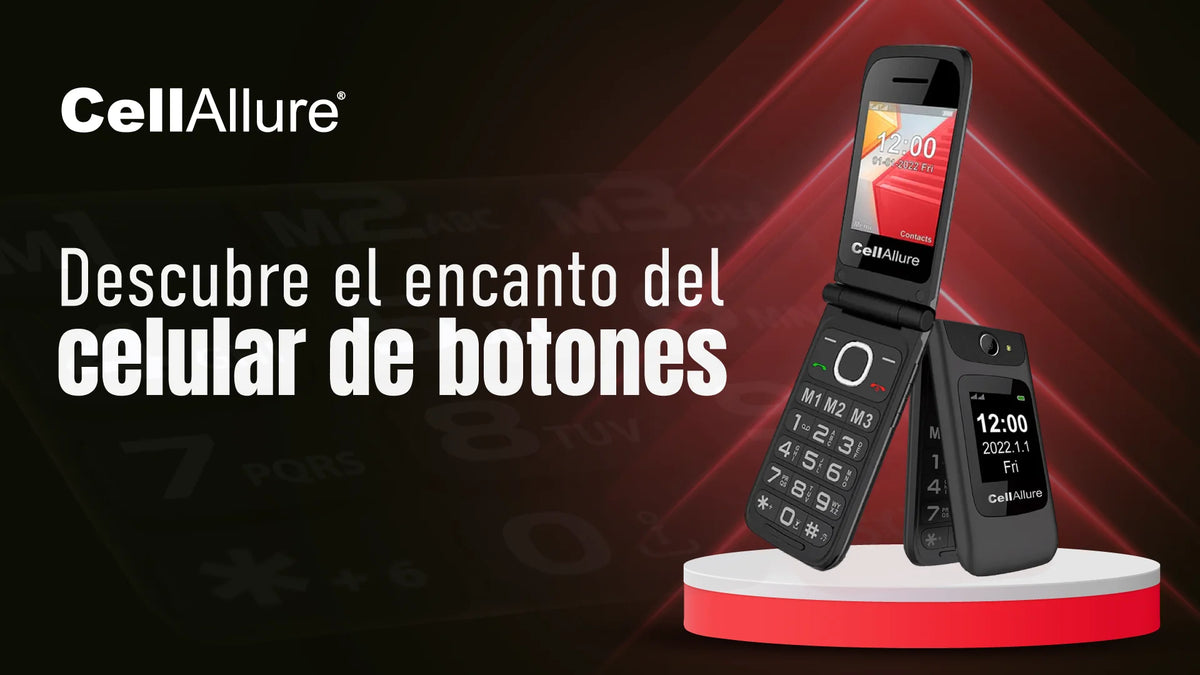 Descubre el encanto del celular de botones