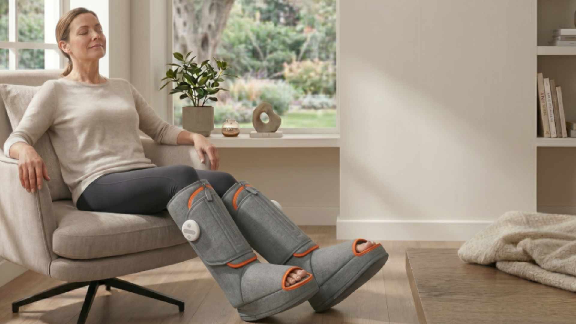 Bota para masaje: el secreto de la presoterapia en casa para aliviar las piernas cansadas