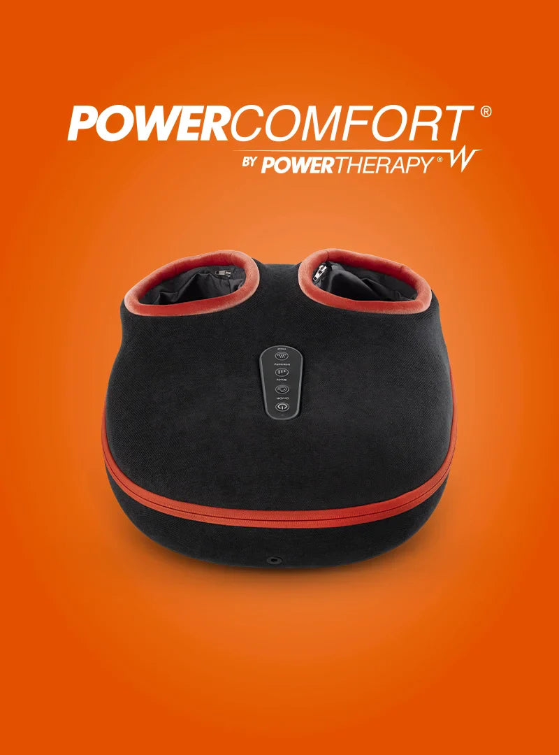 Power Comfort: Masajeador de pies con calor y alivio total