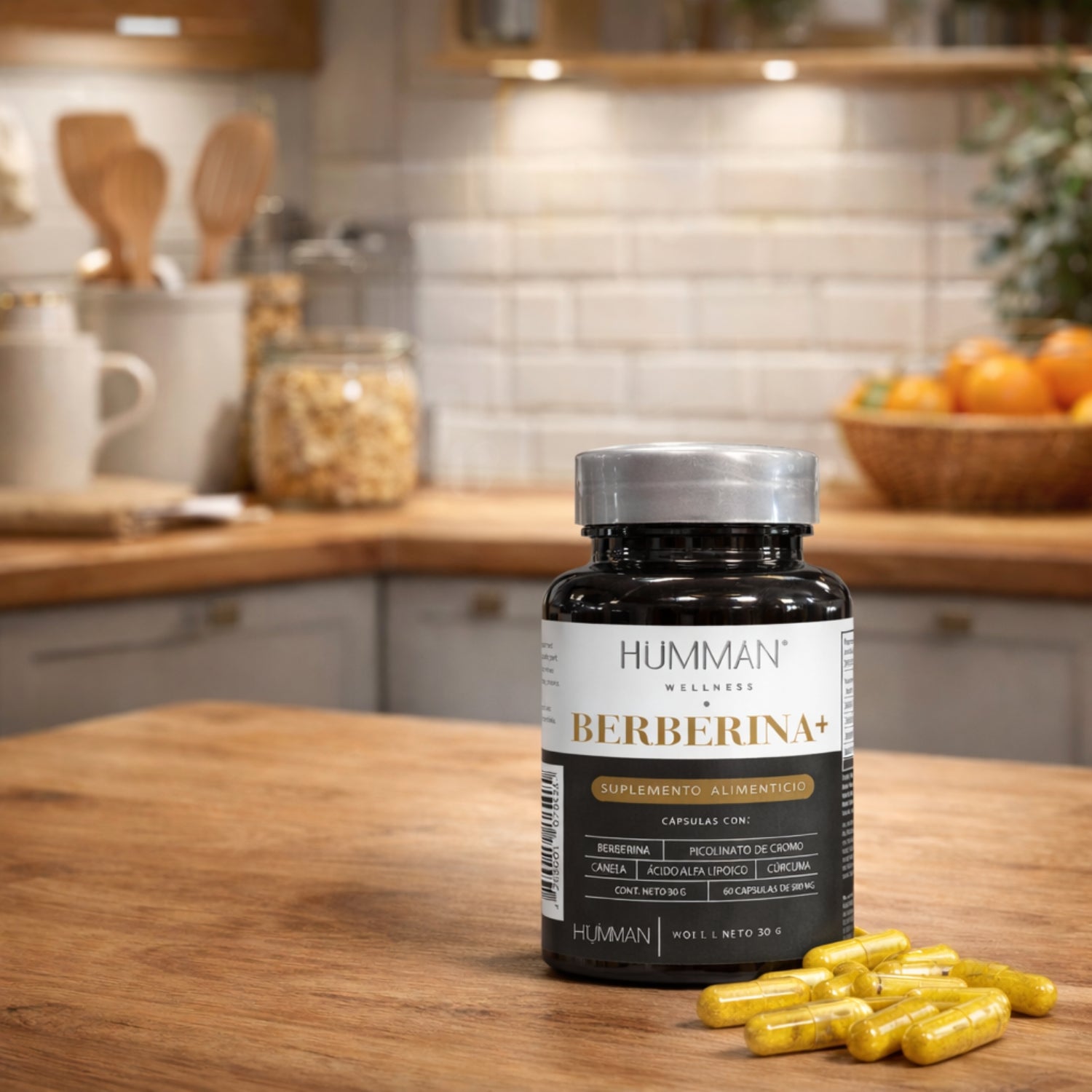 Paquete 2 Hümman Berberina+ | Control de Glucosa y Metabolismo
