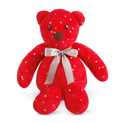 Oso de peluche: Rojo Festivo