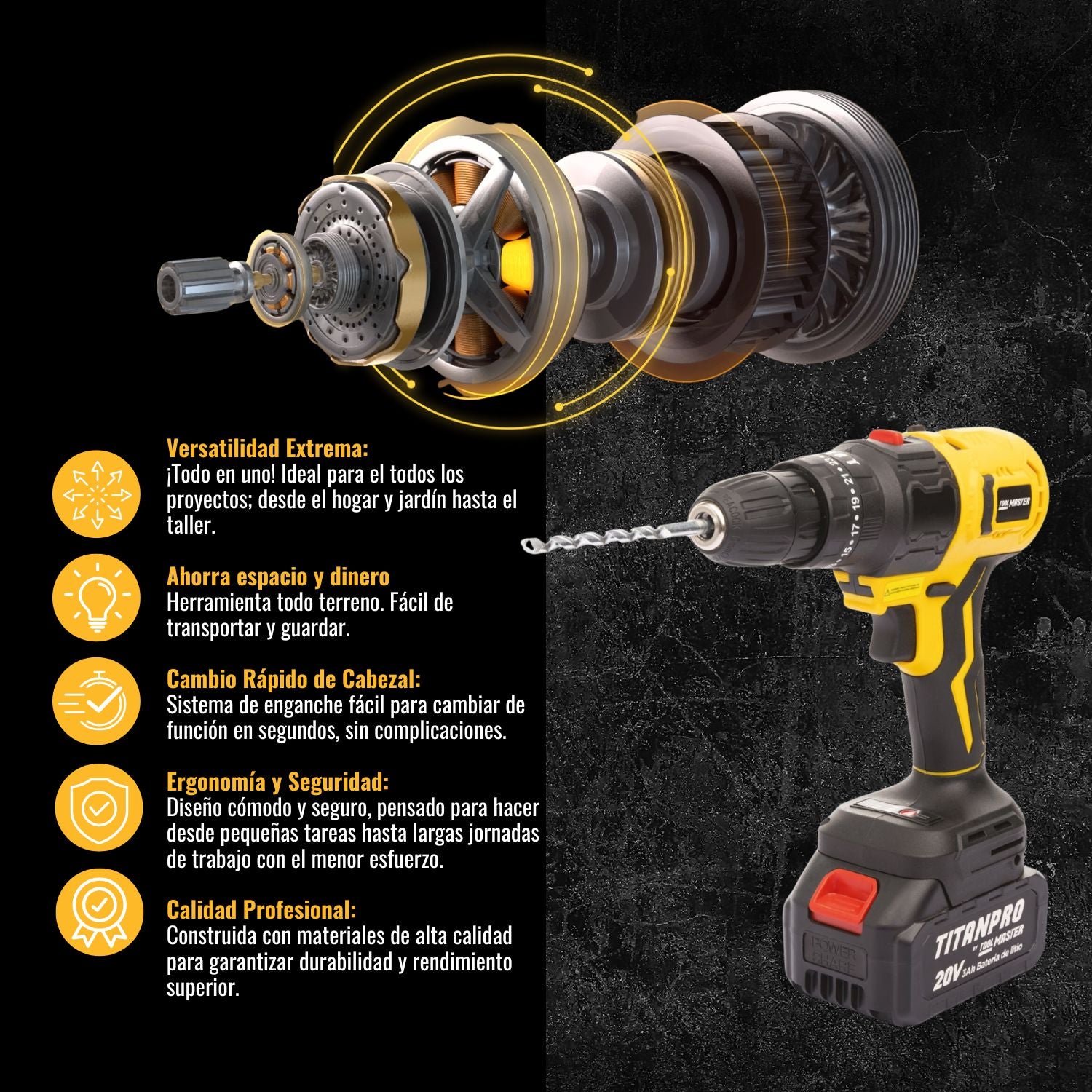 Tool Master Store TitanPro by Tool Master | La multiherramienta 6 en 1 definitiva – CV ...