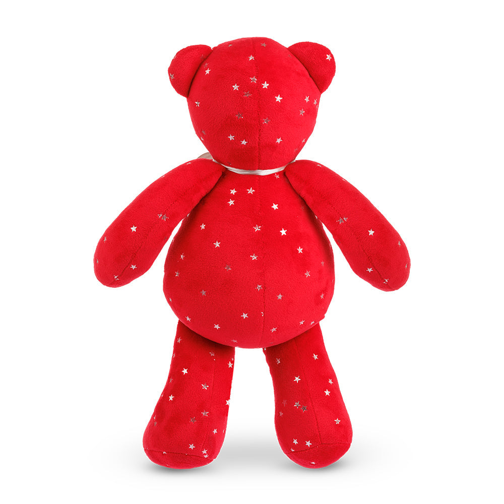 Oso de peluche: Rojo Festivo