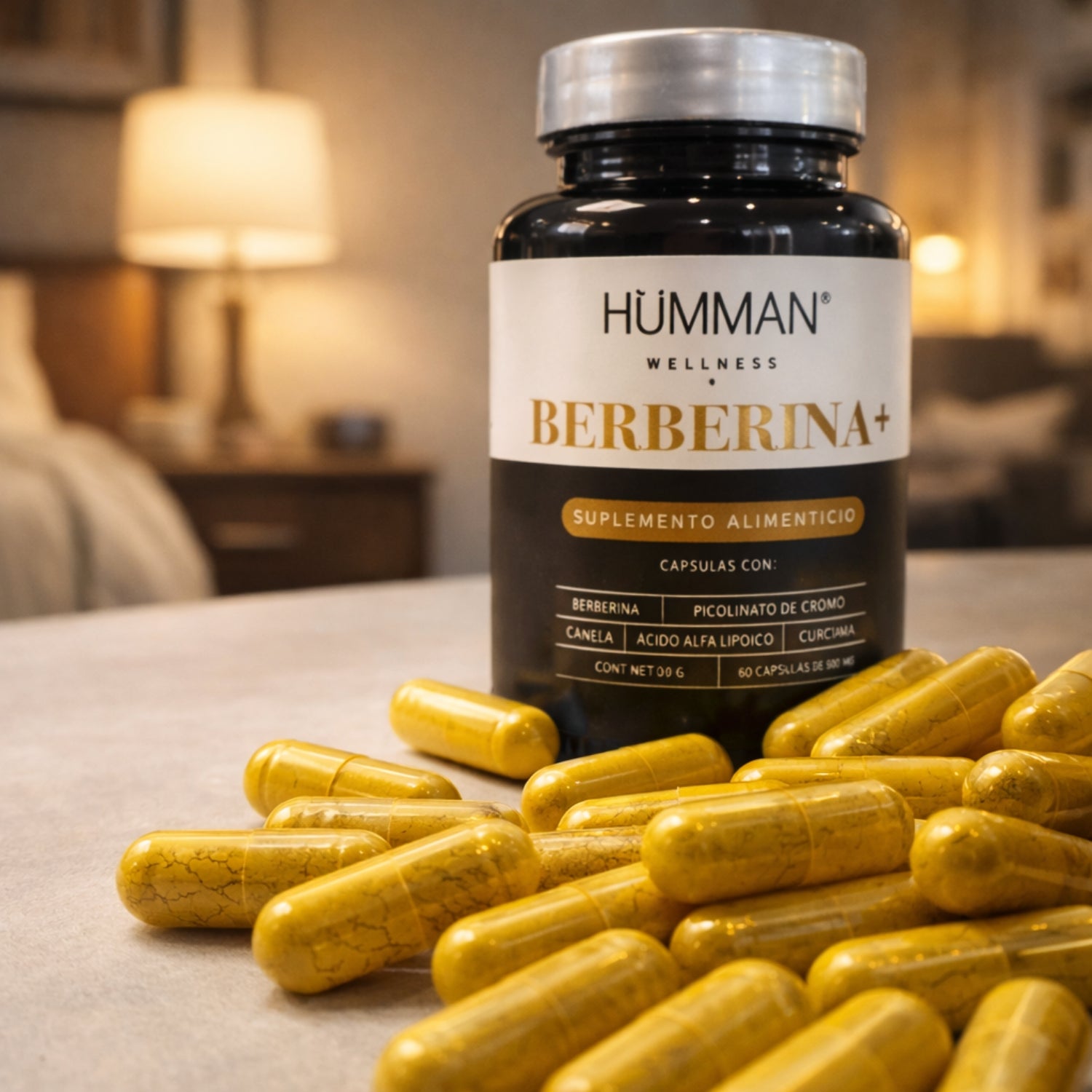 Paquete 2 Hümman Berberina+ | Control de Glucosa y Metabolismo