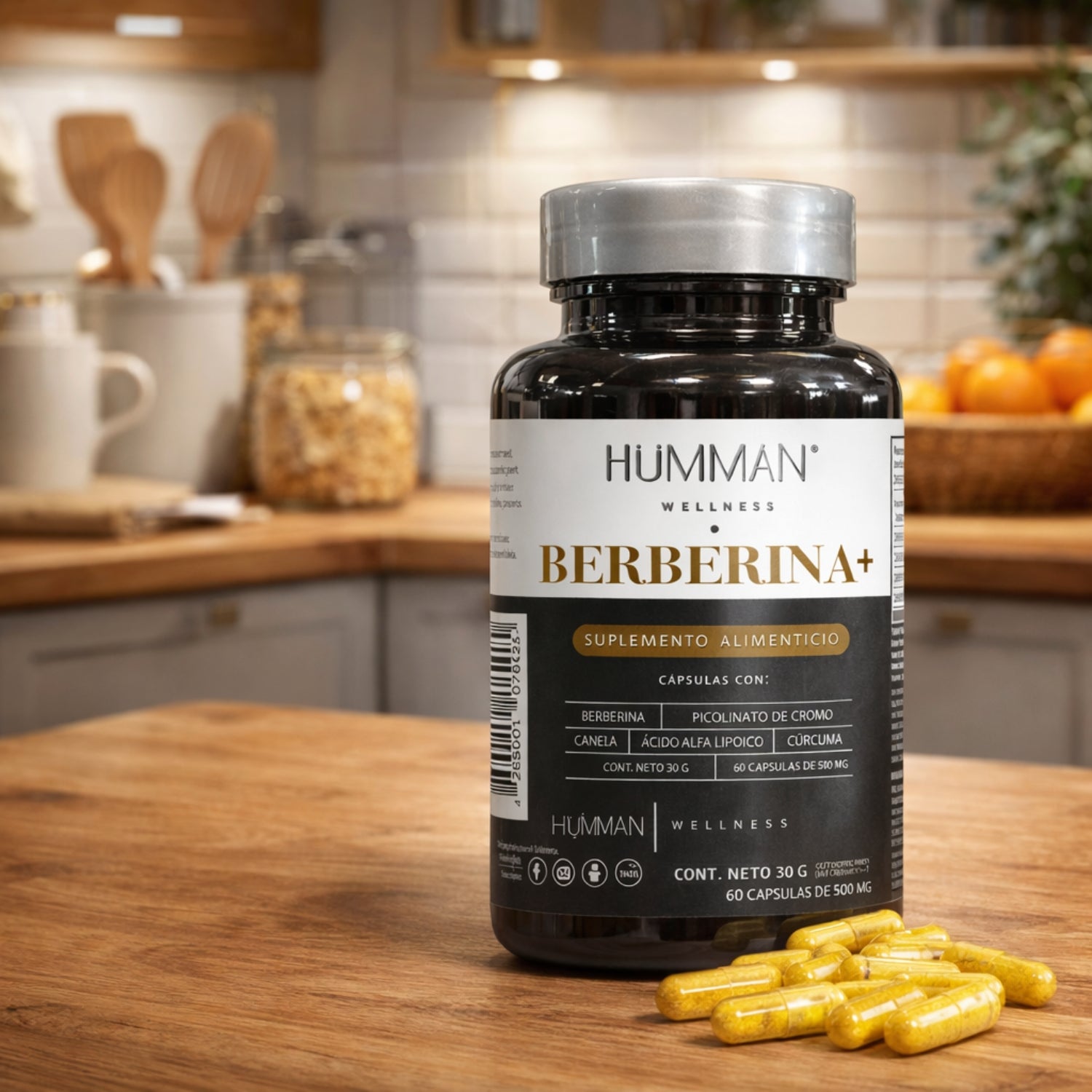 Paquete 2 Hümman Berberina+ | Control de Glucosa y Metabolismo