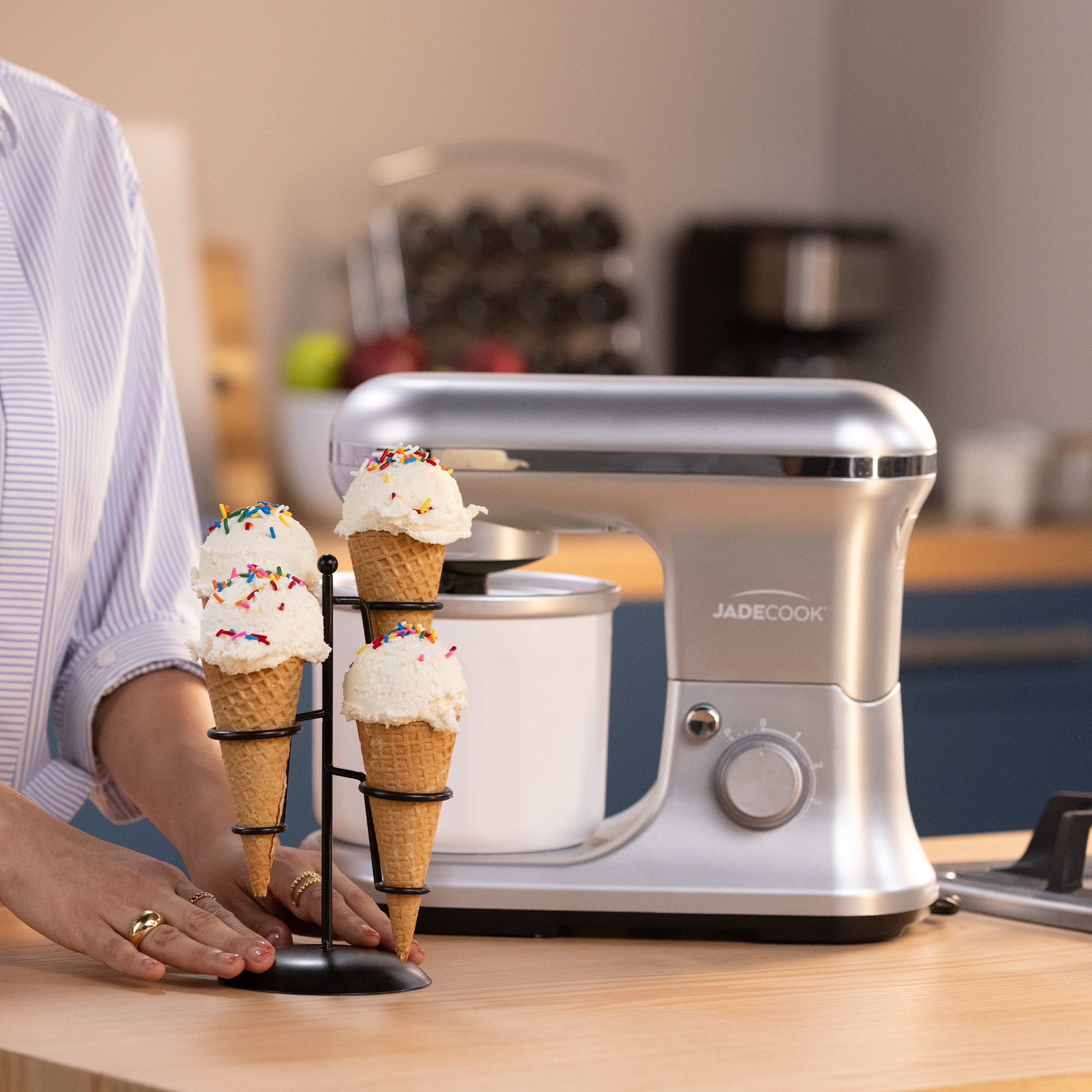 Batidora de pedestal 4 en 1 Jade Cook