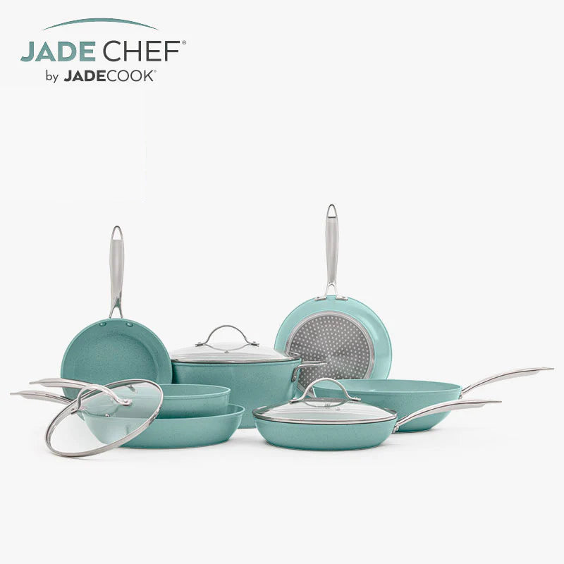 Batería de cocina de lujo Jade Chef de Jade Cook -D