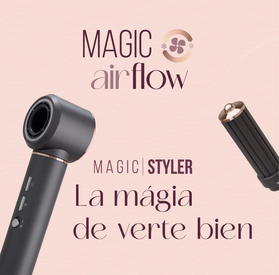 2 Secadoras profesionales de cabello Magic Styler - Multiestilizador