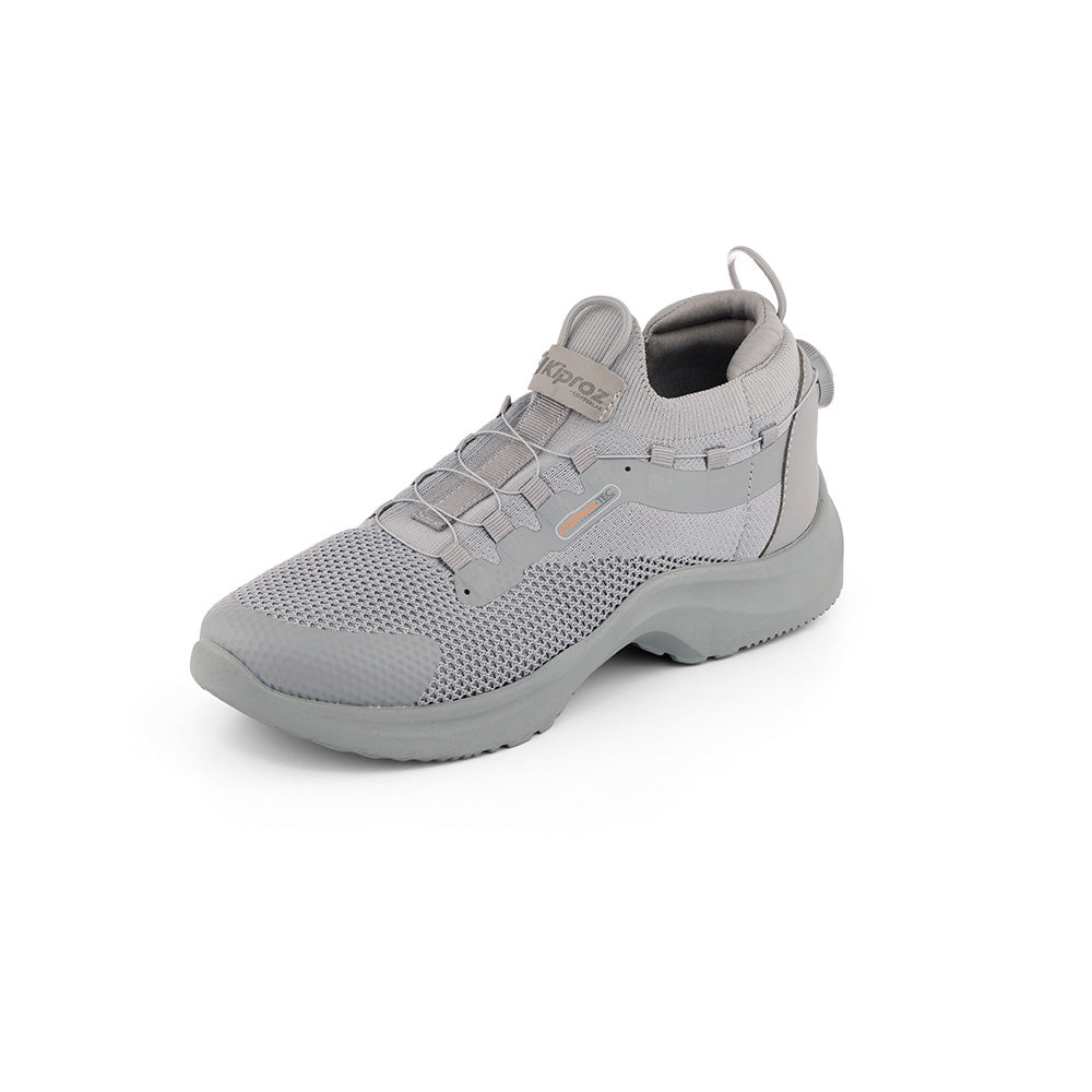 Calzado Antiderrapante KiProz con Tecnología de Cobre Color Gris