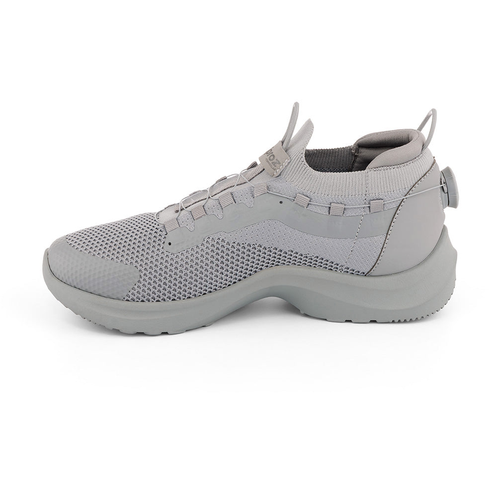 Calzado Antiderrapante KiProz con Tecnología de Cobre Color Gris