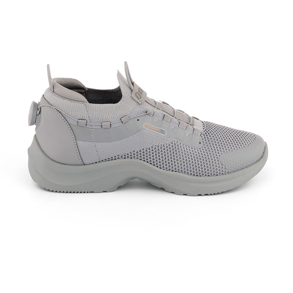 Calzado Antiderrapante KiProz con Tecnología de Cobre Color Gris