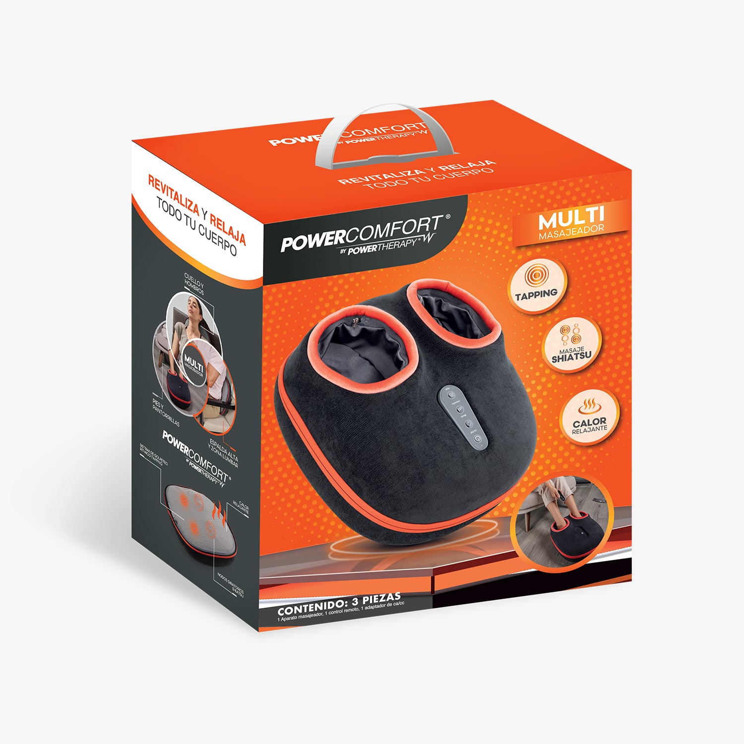 Multi Masajeador de pies Power Comfort