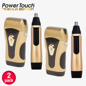 Paquete 2 Rasuradoras eléctricas Power Touch
