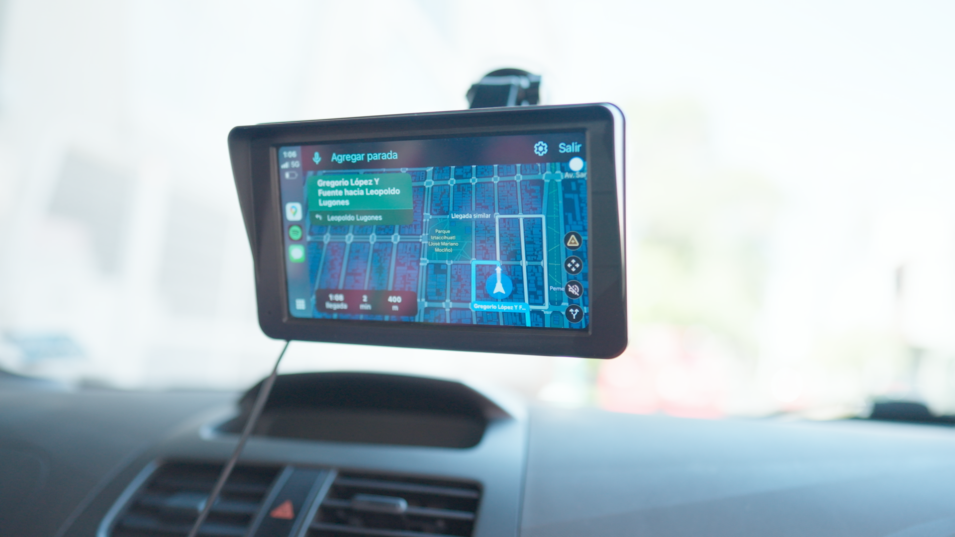 SMART RIDE Pantalla Táctil 7” con Android Auto y Apple CarPlay | TEC EVOLUTION