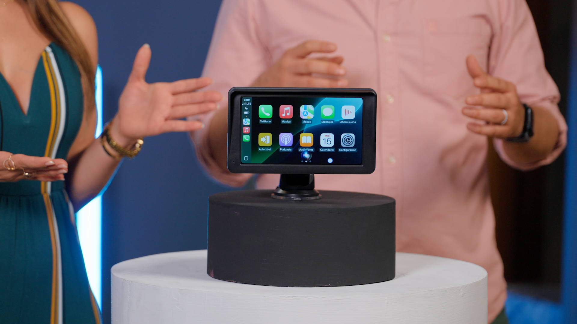 SMART RIDE Pantalla Táctil 7” con Android Auto y Apple CarPlay | TEC EVOLUTION