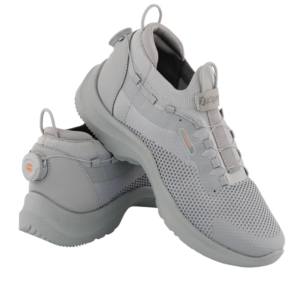 Calzado Antiderrapante KiProz con Tecnología de Cobre Color Gris