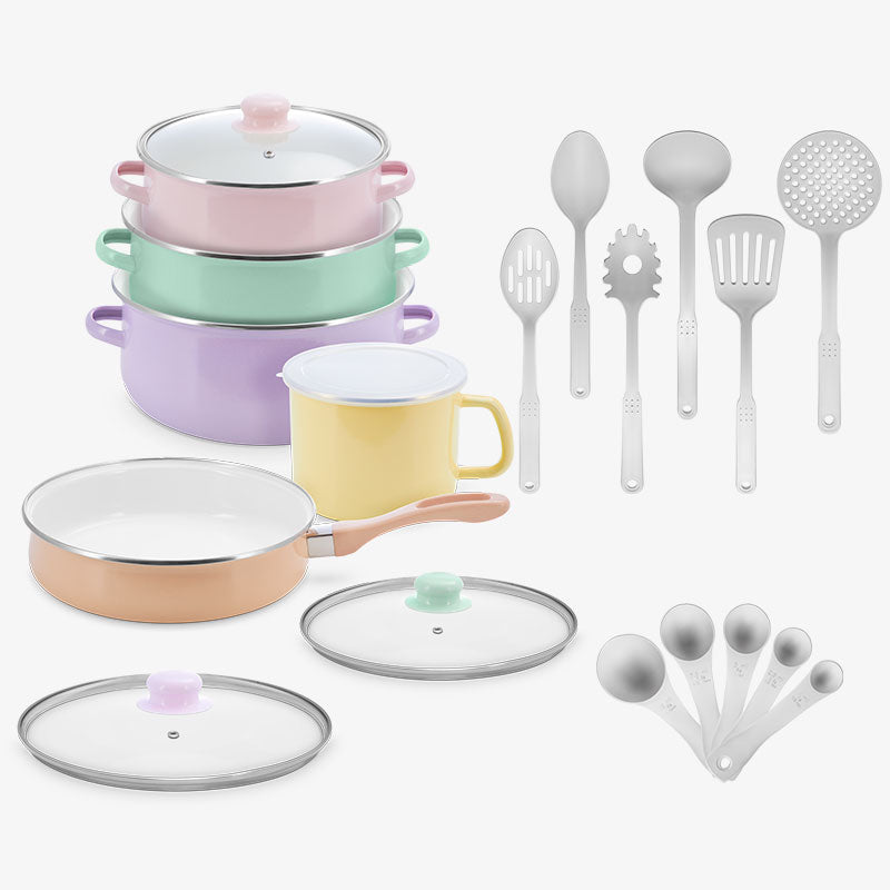 Batería de cocina Sofía Colors 20pz