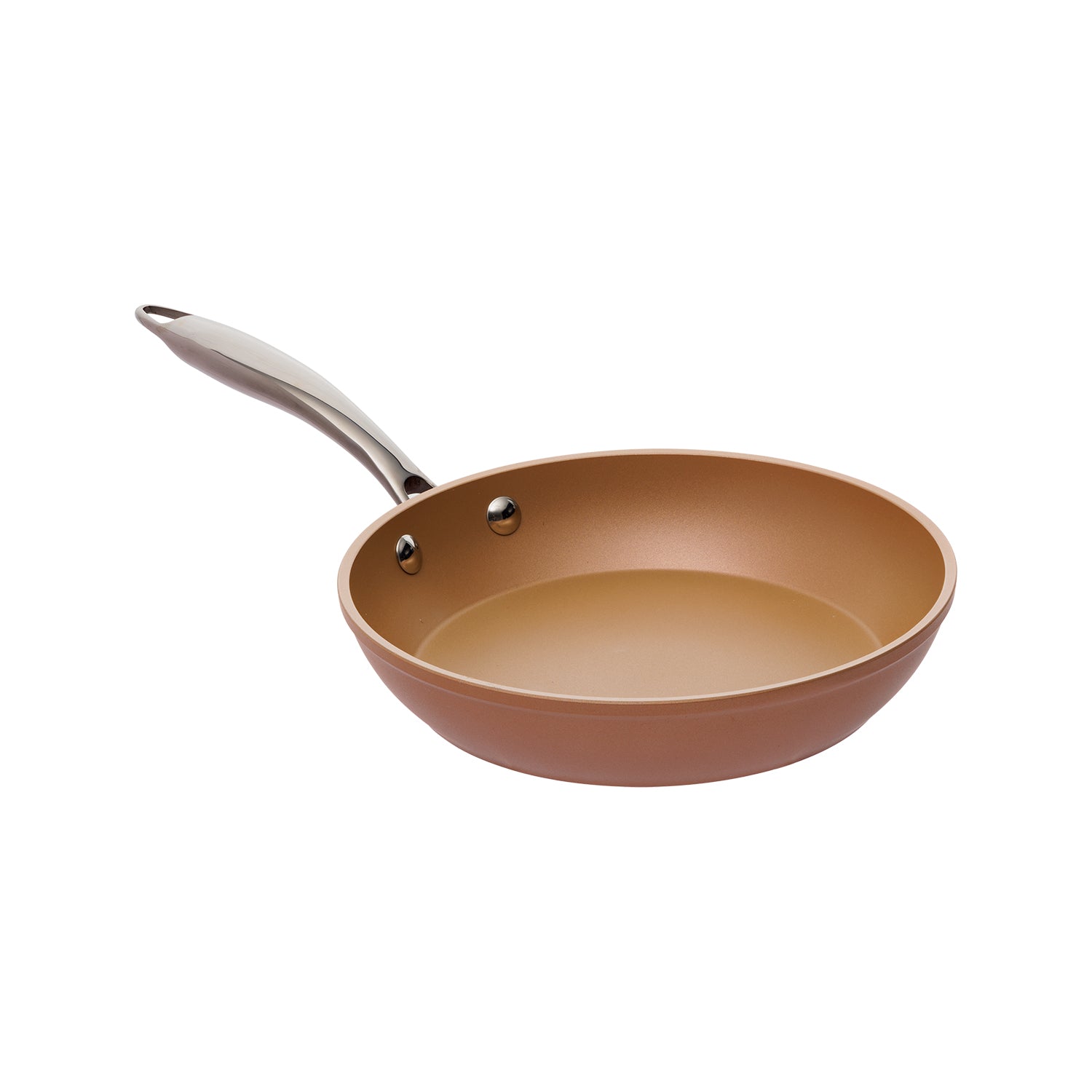 Paquete 3 sartenes 20, 24 y 28cm Sofia Metallic Cobre