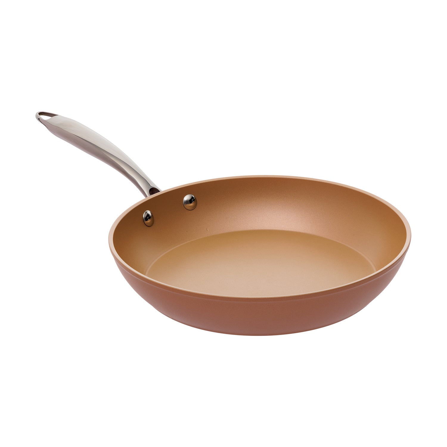 Paquete 3 sartenes 20, 24 y 28cm Sofia Metallic Cobre