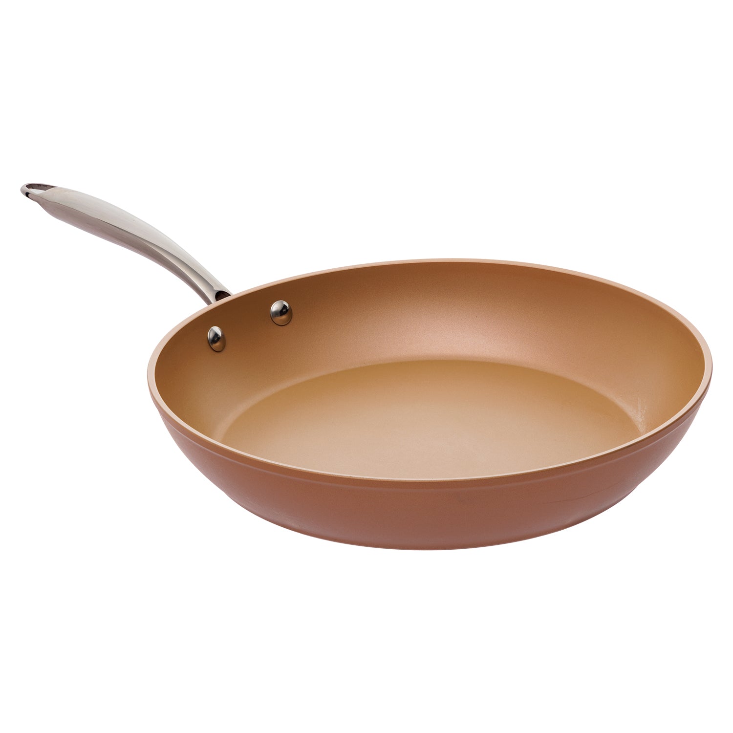 Paquete 3 sartenes 20, 24 y 28cm Sofia Metallic Cobre