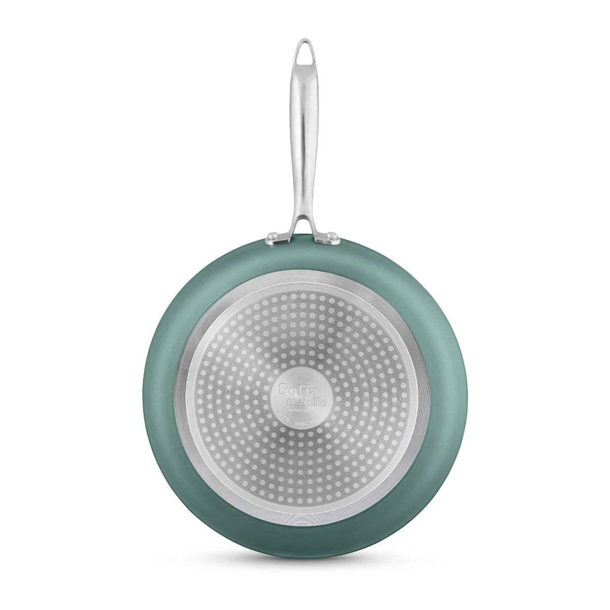 Batería de cocina Sofía Metallic Verde 11pz