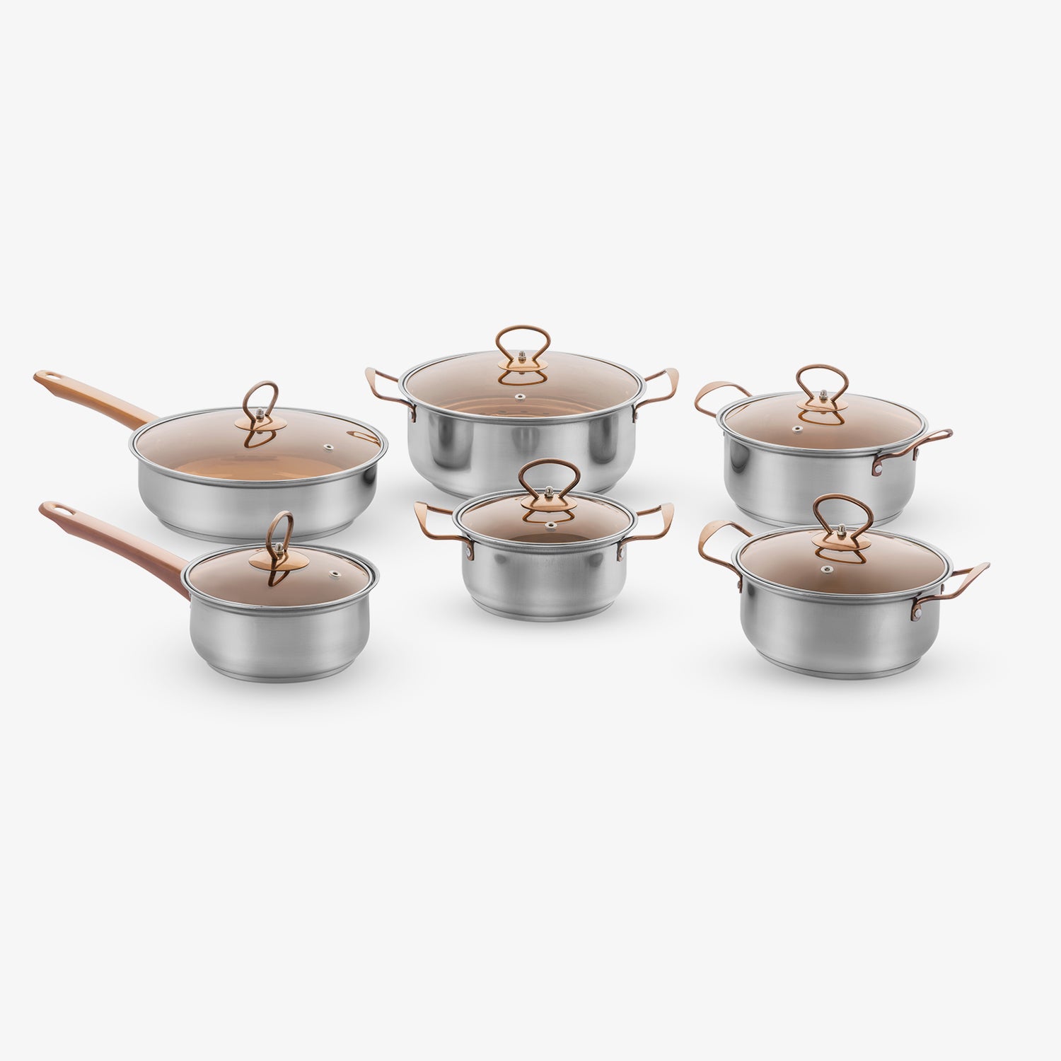 Batería de cocina Sofía Deluxe Gold 28pz