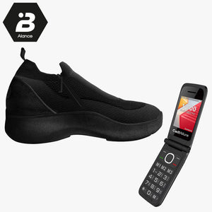 Paquete IBalance antiderrapante Negro + Celular CellAllure Bienestar