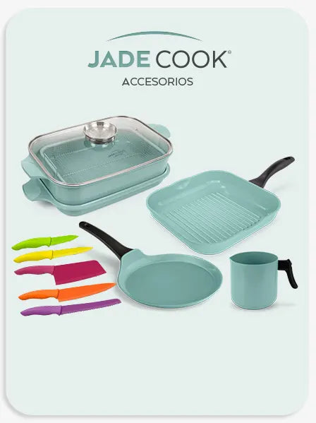 2 PACK BATERÍA DE COCINA JADE SMART MANGO DESMONTABLE Jade Cook CV Directo  C0190-08