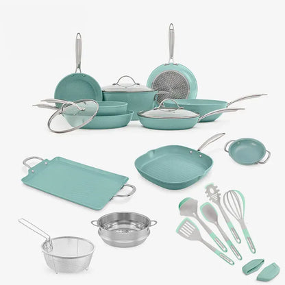 Batería de cocina Jade Chef Plus 22 pz