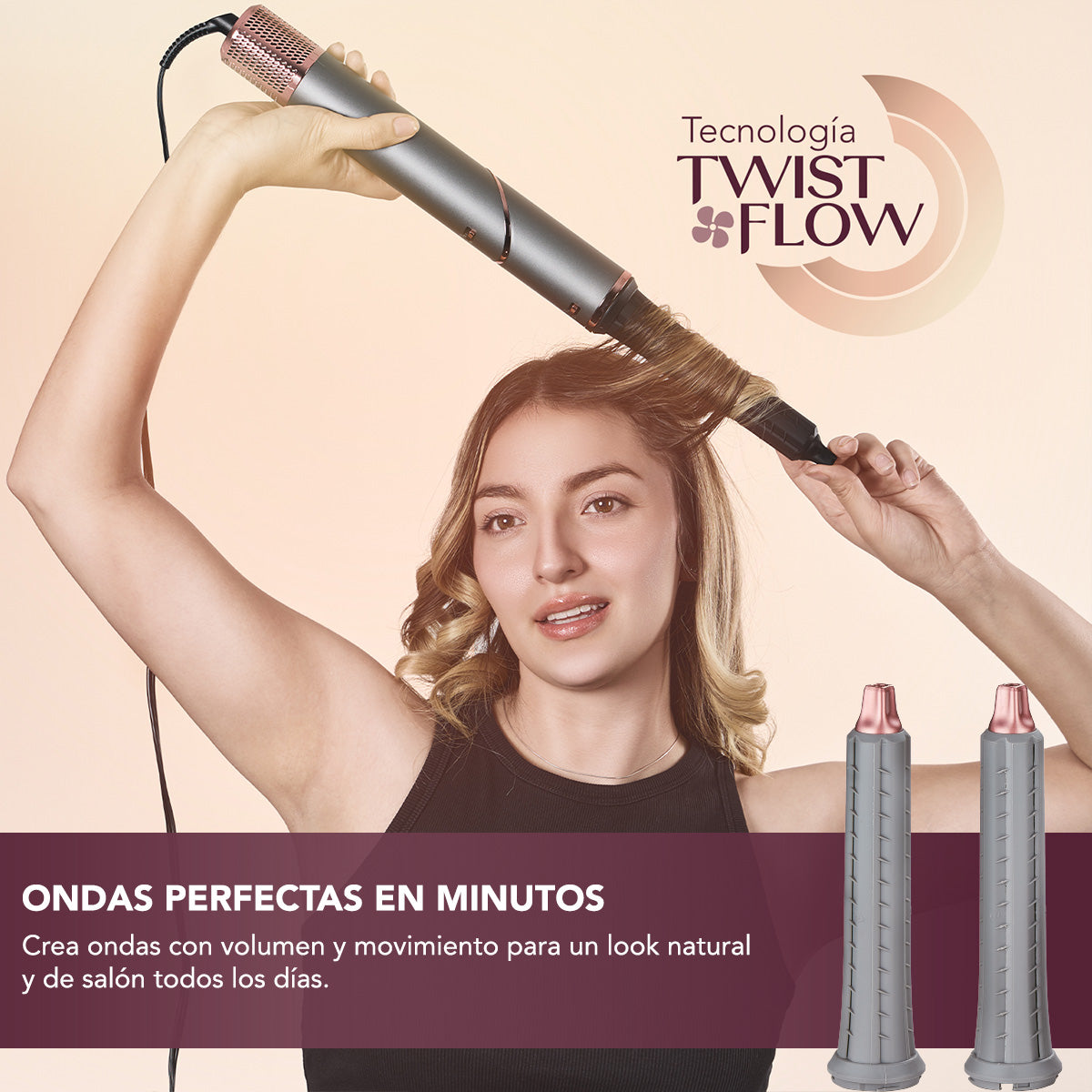 Multi Estilizador Plegable Magic Pro 7 en 1 Rizador, Aliisador y Secadora by Magic Styler