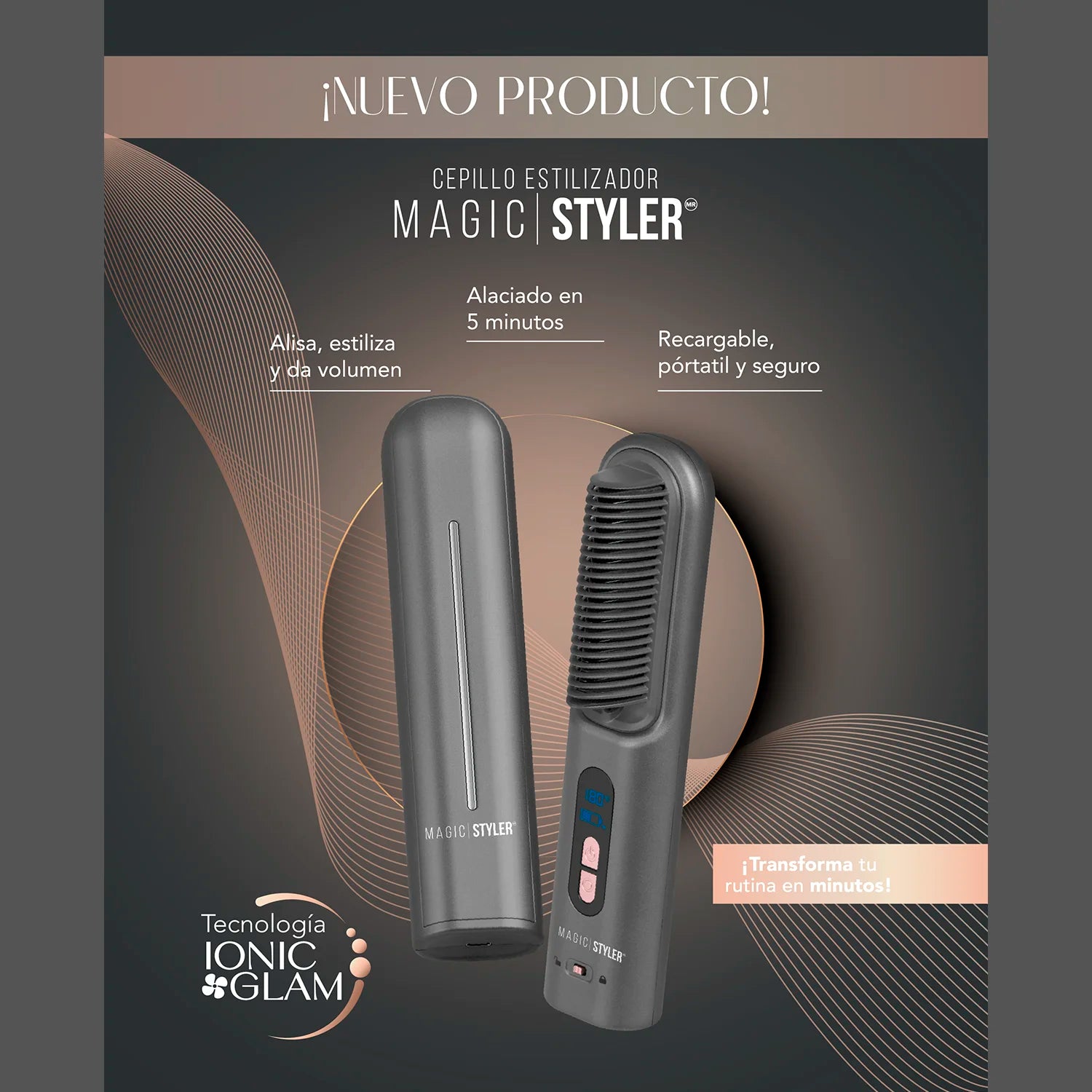 Cepillo estilizador Magic Styler