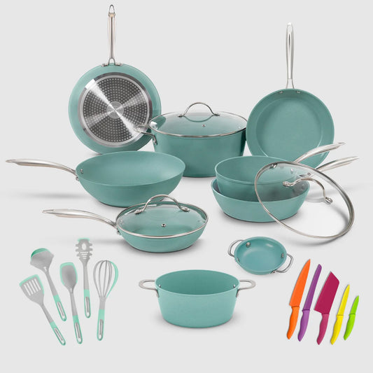 Batería de cocina Jade Chef Plus 22 pz