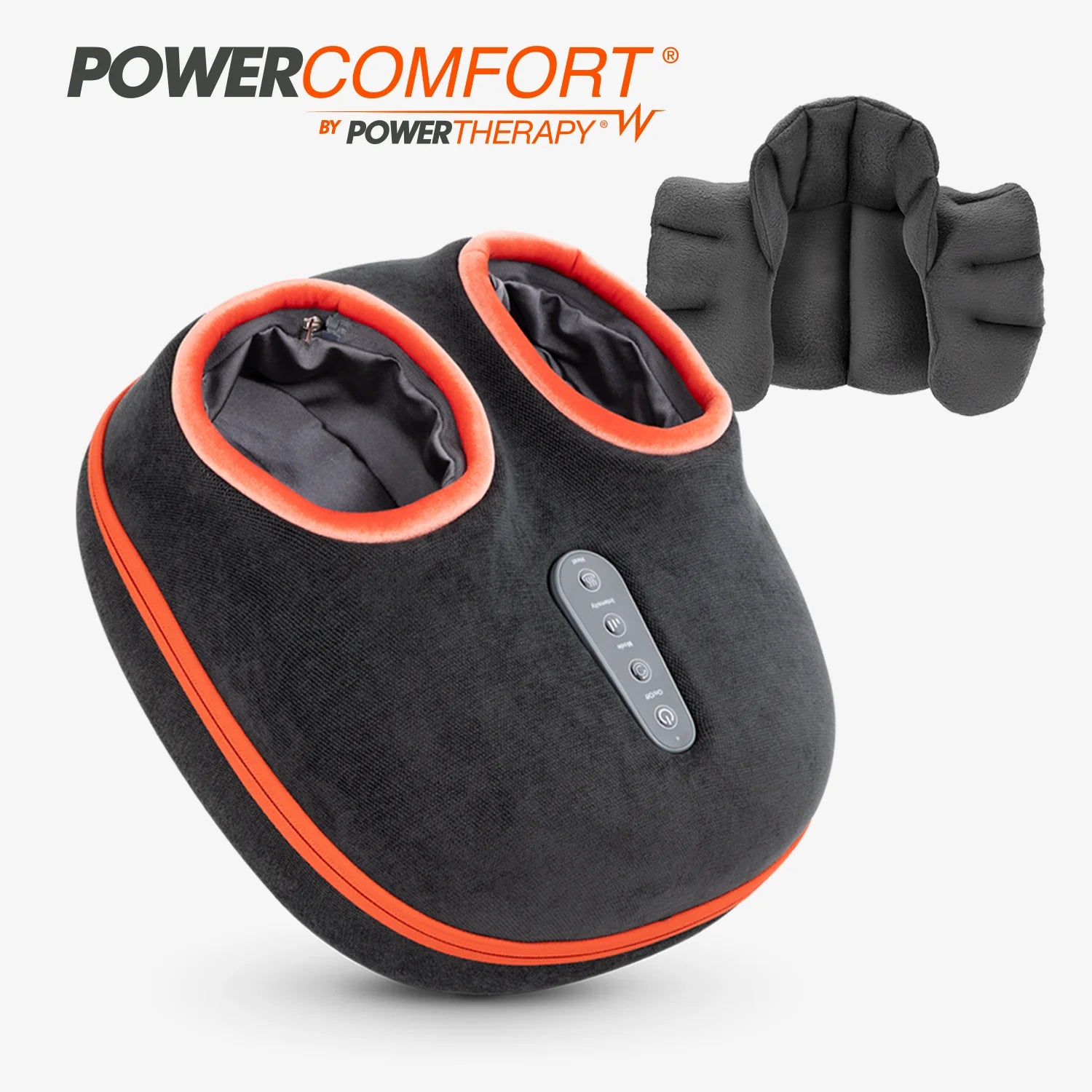 Multi Masajeador de pies Power Comfort + Cojín terapéutico articulado