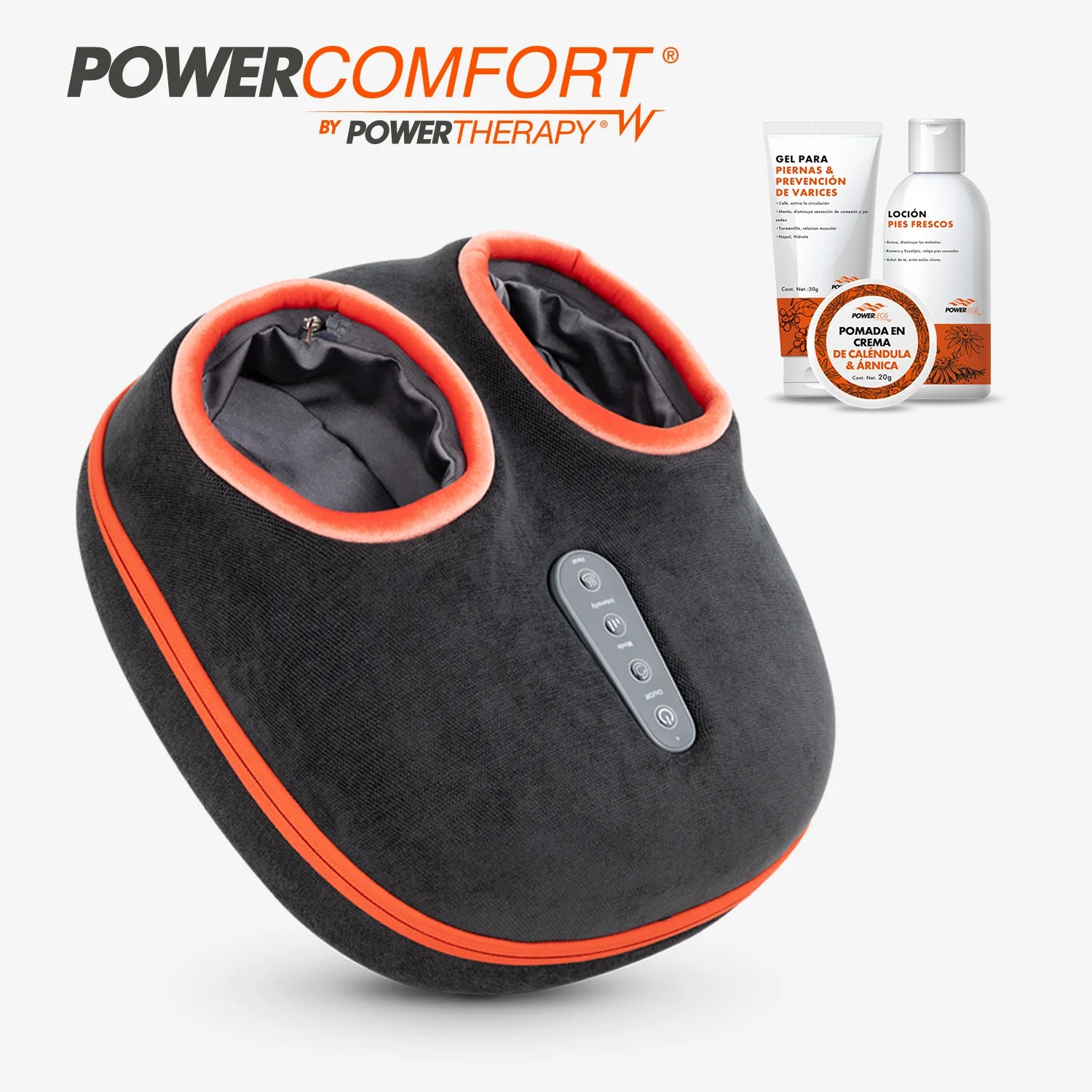 Multi Masajeador de pies Power Comfort + Cremas mini PowerLegs