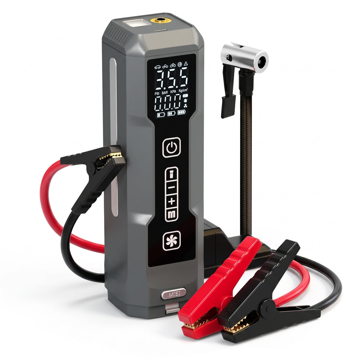 Arrancador de Batería para Auto 4 en 1 Power Up by Tool Master con Inflador y Aspiradora