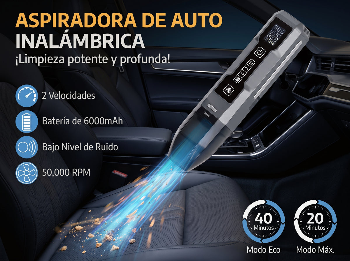 Arrancador de Batería para Auto 4 en 1 Power Up by Tool Master con Inflador y Aspiradora