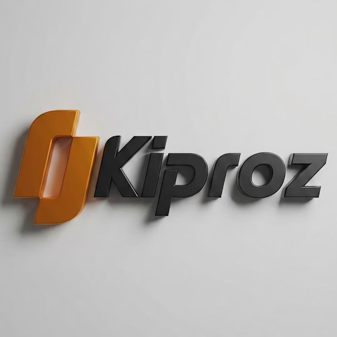 Calzado Antiderrapante KiProz con Tecnología de Cobre Color Negro