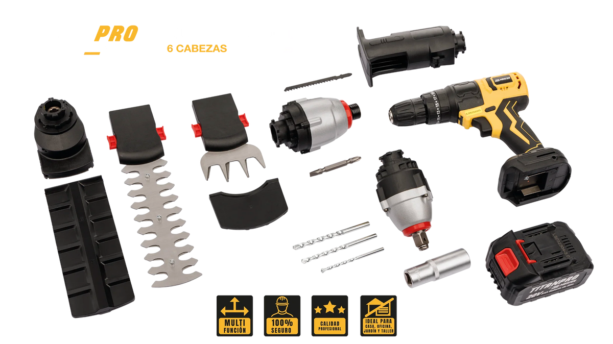 Tool Master Store TitanPro by Tool Master | La multiherramienta 6 en 1 definitiva – CV ...