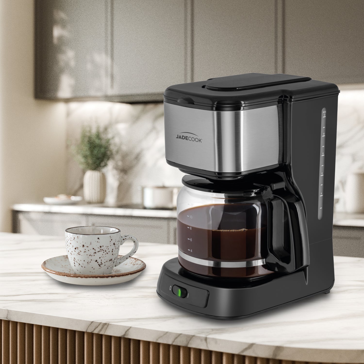 Cafetera de goteo 12 tazas Jade Cook