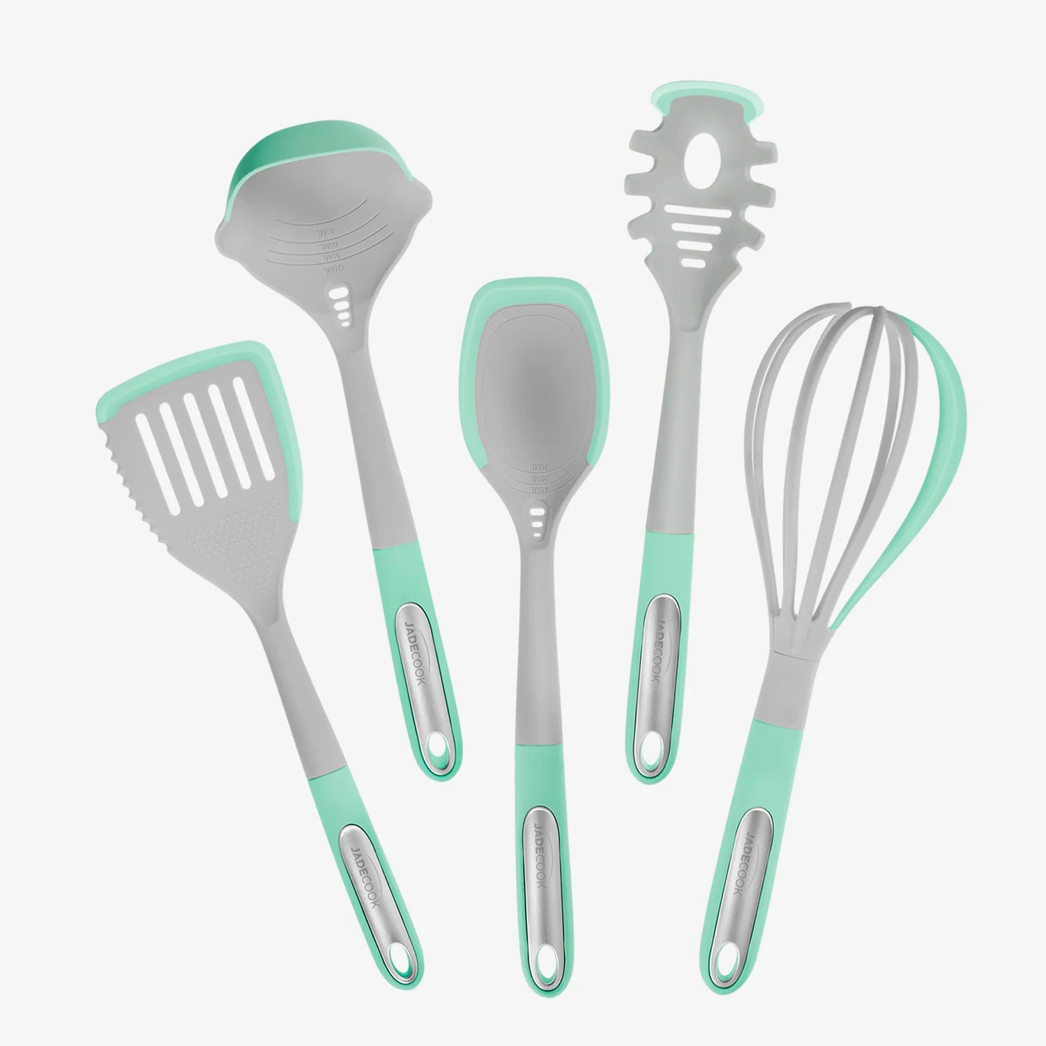 Batería Jade Chef + Procesador de alimentos Jade Fusión + Set de utensilios Jade Cook